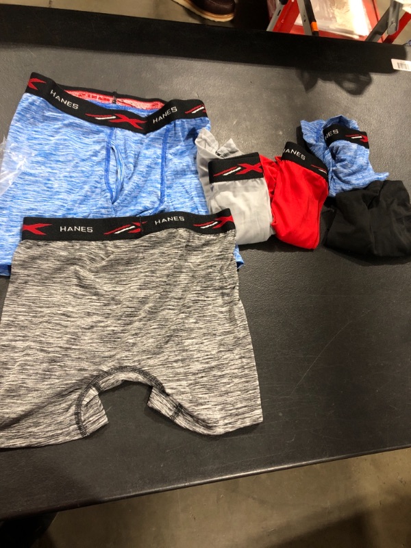 Photo 1 of 6 pairs of boy boxers size LARGE