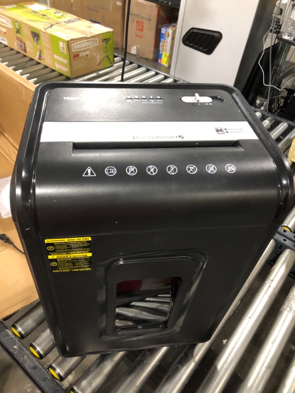 Photo 3 of Amazon Basics  Shredder, selling for parts only 
