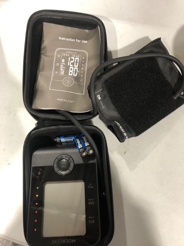 Photo 2 of MOCACARE Bluetooth Wrist Blood Pressure Monitor, Wireless MOCA UpperCuff and APP
