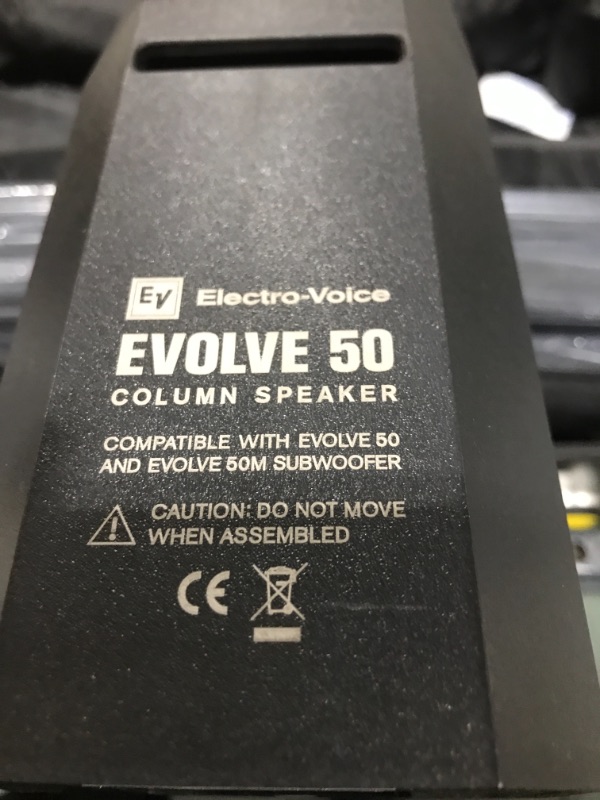 Photo 5 of Electro-Voice Evolve 50 1000W Powered Column Speaker Array System, Black
