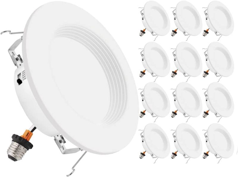 Photo 1 of 12 Pack 6 in. 5 CCT Retrofit Recessed LED Downlight