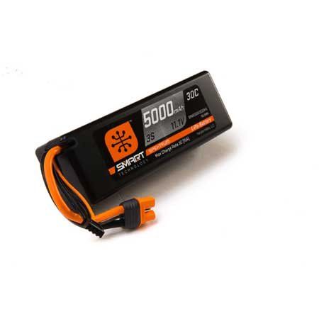 Photo 1 of 5000mAh 3S 11.1V Smart LiPo 30C Hardcase; IC3
