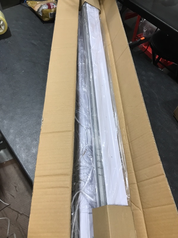 Photo 1 of 40W LED Strip Light Fixture - LED Shop Light - 4' Long - 5200 Lumens - Natural White
