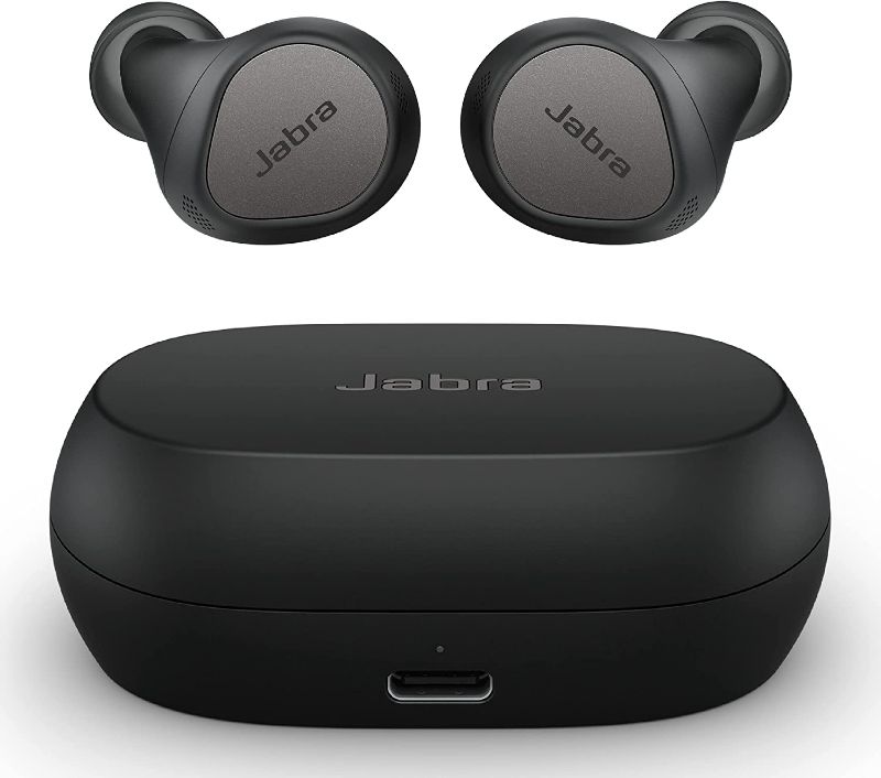 Photo 1 of Jabra Elite 7 Pro in Ear Bluetooth Earbuds - Adjustable Active Noise Cancellation True Wireless Buds in a Compact Design MultiSensor Voice Technology for Clear Calls - Titanium Black
