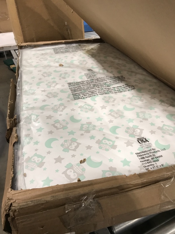 Photo 1 of Delta Children Twinkle Galaxy Dual Sided Crib and Toddler Mattress - Premium Sustainably Sourced Fiber Core - Waterproof - GREENGUARD Gold Certified (Non-Toxic) - 7 Year Warranty - Made in USA