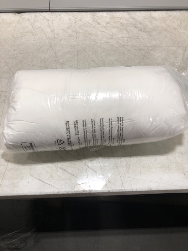 Photo 2 of Amazon Basics Down-Alternative Pillows, Soft Density for Stomach and Back Sleepers - , White Standard  --ONLY 1 PILLOW