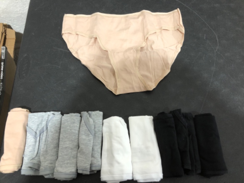 Photo 1 of AMAZON ESSENTIALS TEN PACK WOMENS UNDERWEAR SIZE XL 