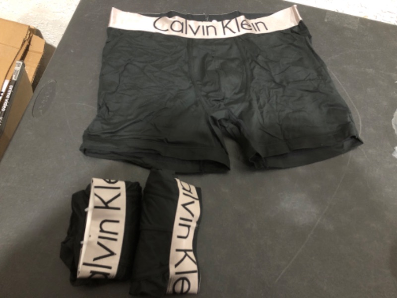 Photo 1 of 3 PACK CALVIN KLEIN BOXERS SIZE XL 