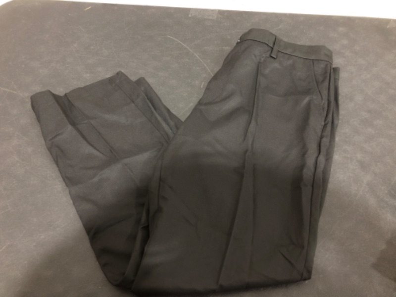 Photo 1 of AMAZON ESSENTIALS BLACK WORK PANTS SIZE 38 X 30 