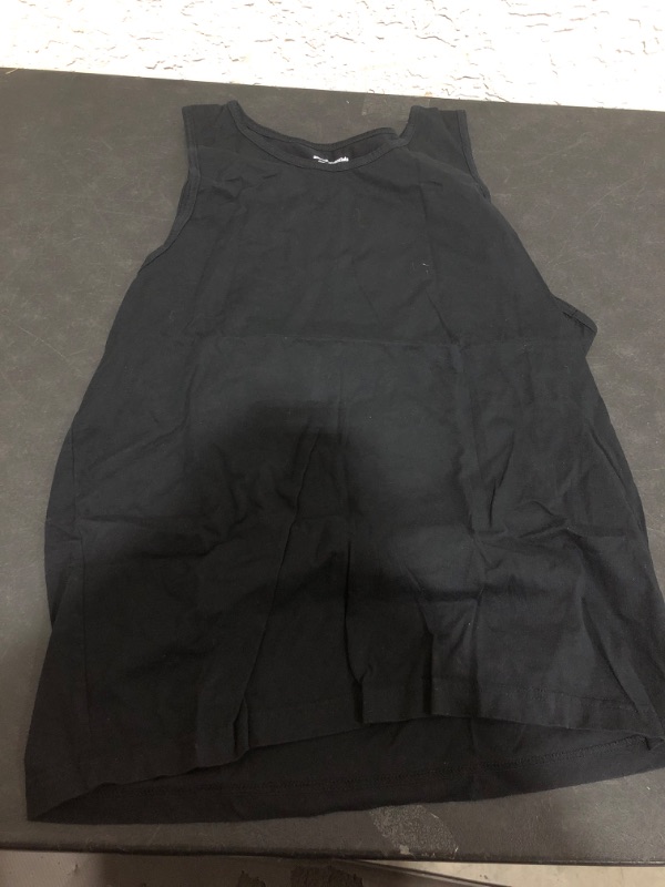 Photo 1 of AMAZON ESSENTIALS BLACK TANK TOP SIZE L 