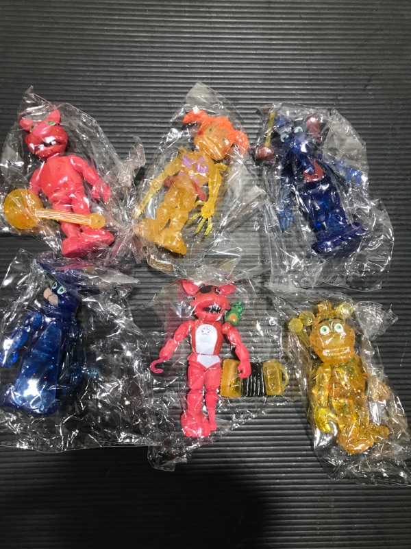 Photo 2 of 6 Pcs five nights at freddy's cake toppers Toys set for the party supplies