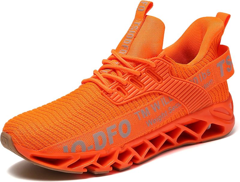 Photo 1 of [Size Unknown] Just So So Sneakers- Bright Orange