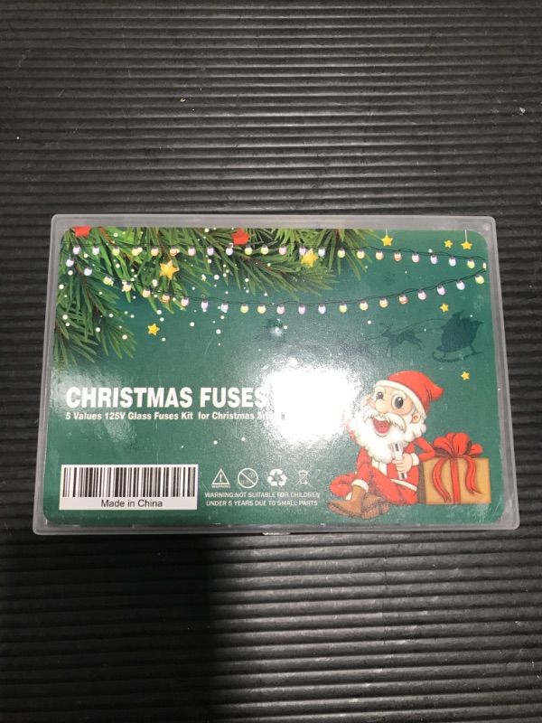 Photo 1 of 125V Christmas Light Fuses Kit 5 Values 5x20mm 0.2 x 0.78 inch 3A 5A 125 Volt 3.6X10mm 0.14 x 0.39 inch ts-66 2.5A 3A 5A Max Fuses Mini 2.5 3 5 Amp Fast-Blow Glass Fuse for Fan String Lights