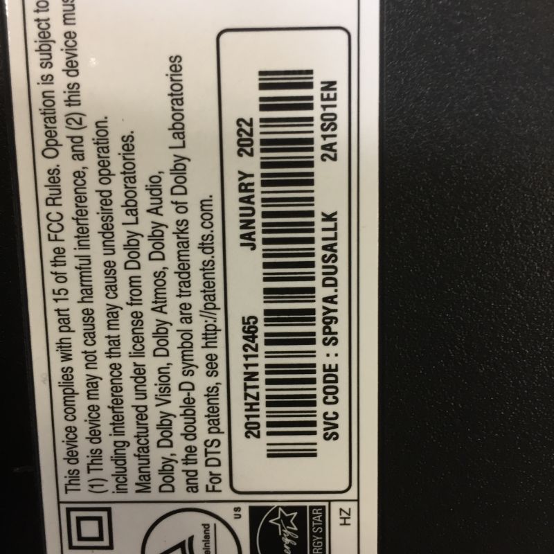 Photo 12 of LG Sound Bar and LG subwoofer--both are different models 