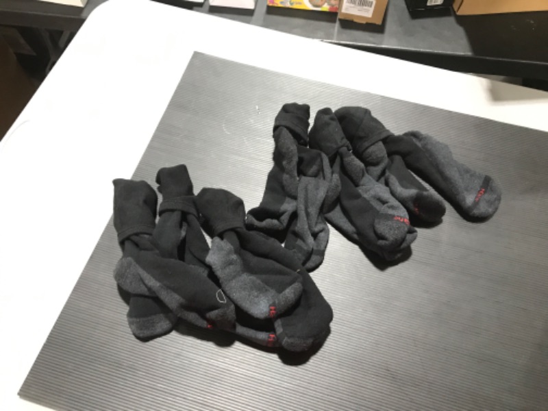 Photo 1 of 6 pairs of Hanes socks ***NO SIZE LISTED***