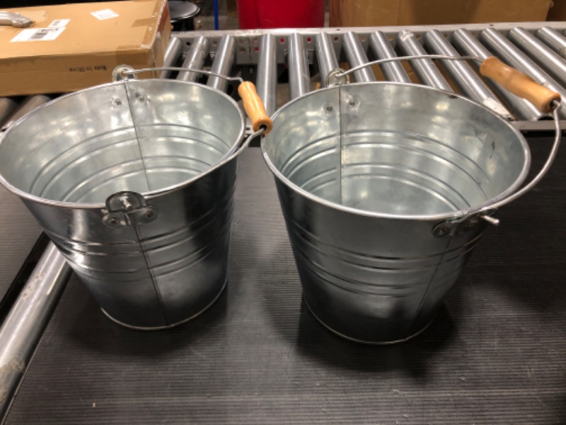 Photo 1 of 2 metalcraft buckets