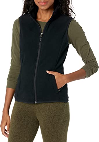 Photo 1 of Amazon Essentials Women's Classic-Fit Sleeveless Polar Soft Fleece Vest (Available in Plus Size) Size Medium