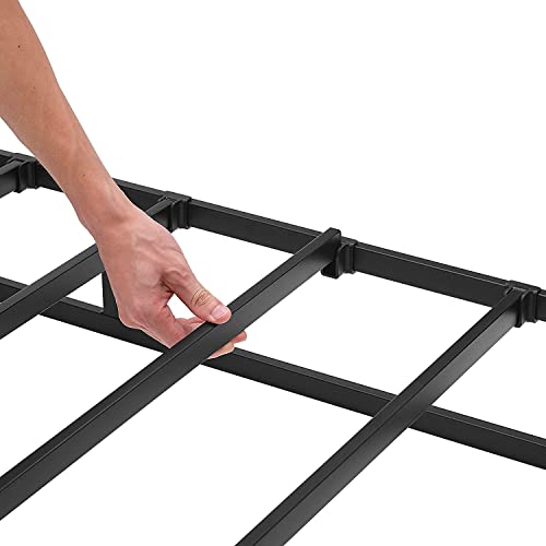 Photo 2 of Amazon Basics Smart Box Spring Bed Base, 5-Inch Mattress Foundation - Cal King, Tool-Free Easy Assembly