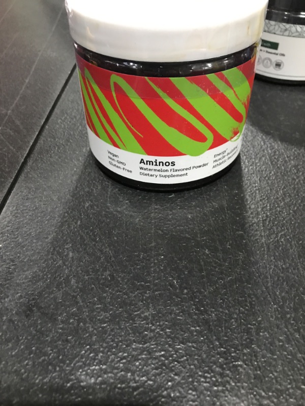 Photo 2 of Kion Essential Amino Acids Powder - Amino Acids Supplement for Muscle Recovery, Essential Amino Energy Without Caffeine, EAAs Amino Acids Powder, BCAAs Amino Acids - 30 Servings, Watermelon exp. 09/2024