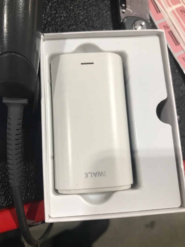 Photo 2 of iWALK Portable Charger 9000mAh Ultra-Compact Power Bank with Built-in Cable, External Battery Pack Compatible with iPhone 14/14 Plus/14 Pro Max/13/13 Mini/13 Pro Max/12/12 Mini/12 Pro/11/XR/XS/X/8/7/6 White