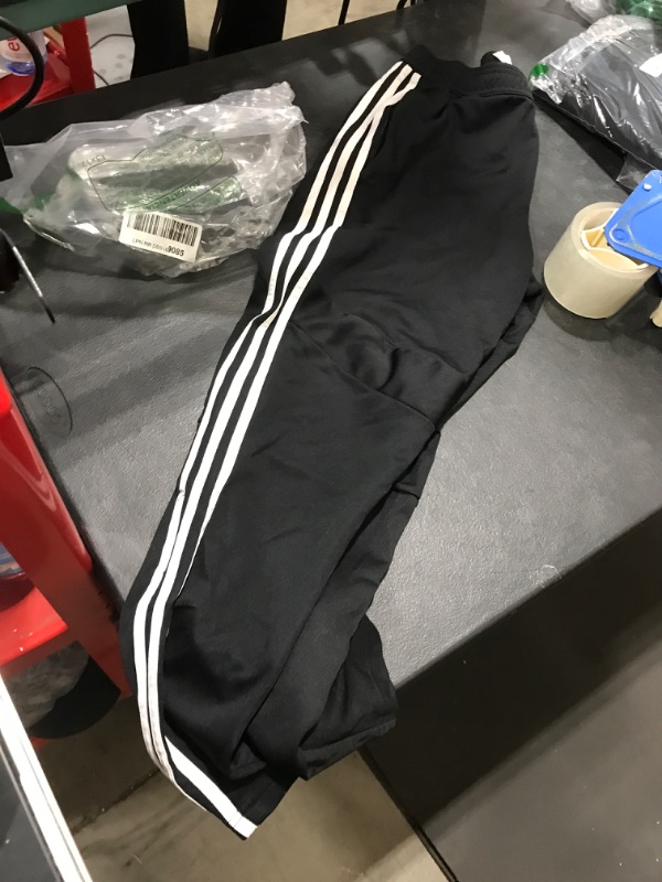 Photo 1 of adidas Men's Aeroready Sereno Slim Tapered-Cut 3-Stripes Pants LARGE