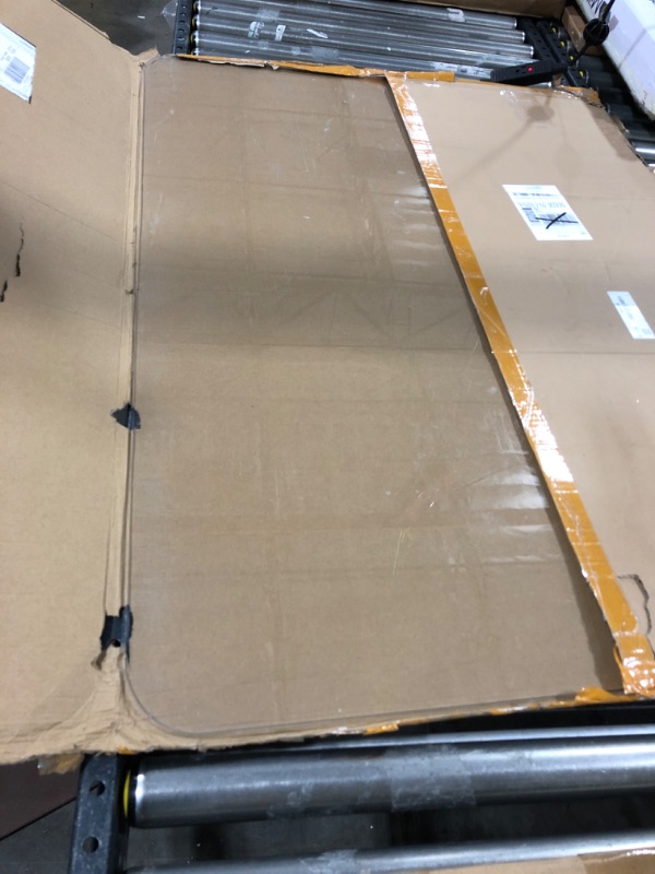 Photo 1 of [Upgraded Version] Crystal Clear 1/5" Thick 47" x 35" Heavy Duty Hard Chair Mat, Can be Used on Carpet or Hard Floor 1Pack - 35'' x 47'' x 1/5'' Hard Material - for Carpets & Hard Floors