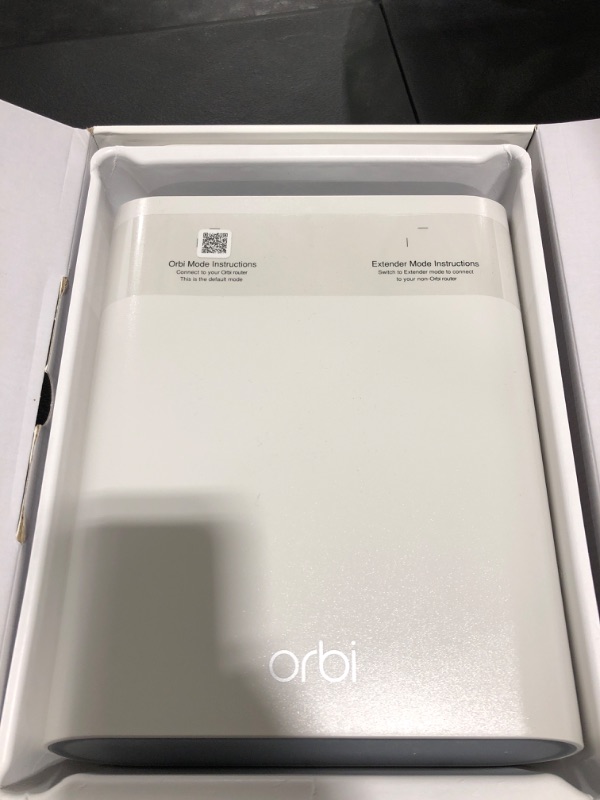 Photo 2 of NETGEAR Orbi Outdoor satellite WiFi extender, works with any WiFi router, gateway, or ISP rented equipment (RBS50Y) Satellite Outdoor for Orbi 50 Series