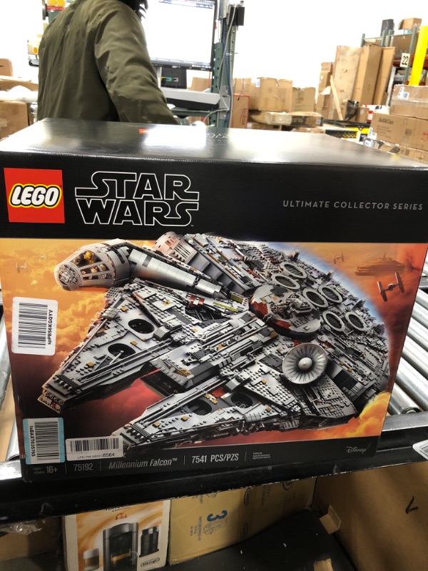 Photo 1 of LEGO Star Wars Ultimate Millennium Falcon 75192 Expert Building Kit and Starship Model, Best Gift and Movie Collectible for Adults (7541 Pieces)