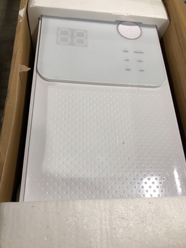 Photo 2 of 3000 Sq. Ft Dehumidifier for Bathroom Basements Home RV, Aerofy Dehumidifiers with Drain Hose, Upgraded ION & Sleep Mode, 3 Dehumidification Modes, 24H Timer, Smart LCD Touch Panel, Auto Shut Off