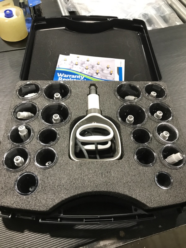 Photo 2 of Myofascial Releaser Professional Cupping Therapy Set - 18 Multi-Sized Vacuum Cups with Two Hand Pumps and Detailed Cupping Book - Massage Cupping Set for Massage Therapists