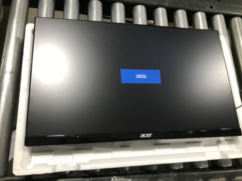 Photo 1 of Acer R240HY Bidx 23.8-Inch IPS HDMI DVI VGA (1920 X 1080) Widescreen Monitor, Black
