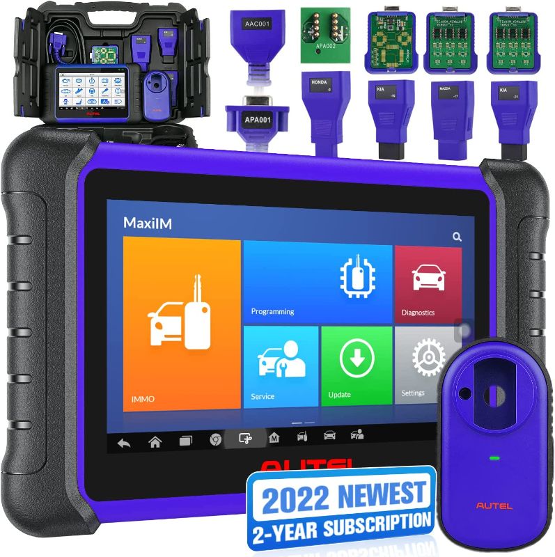 Photo 1 of Autel MaxiIM IM508 [2-Year Free Update] 2022 Advanced Key Fob Programming Tool with XP200 Programmer, Bi-Directional Control Scan Tool, OE All Systems Diagnostics, 28+ Services for Workshops/ DIYers
