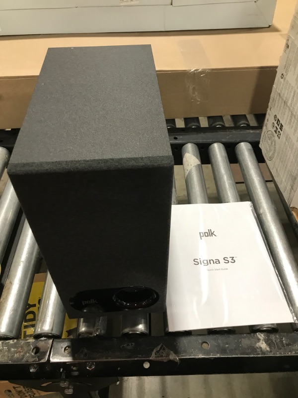 Photo 1 of Polk Audio Signa S3 Ultra-Slim TV Sound Bar and Wireless Subwoofer with Built-in Chromecast | Compatible with 8K, 4K & HD TVs | Wi-Fi, Bluetooth | Works with Google Assistant
