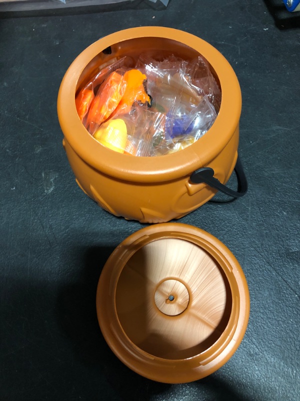 Photo 2 of 5.5" Fall Decor Cauldron with 24 Pcs Squshies ,Mini Kawaii Mochi Squishy Toy Stress Reliever Anxiety Packs for Kid Party Favors,Thanksgiving Day Decration (Thanksgiving Day) https://a.co/d/7F5qqXL