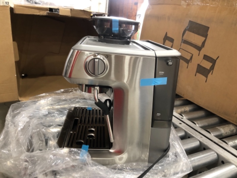 Photo 3 of ***PARTS ONLY***  Breville BES870XL Barista Express Espresso Machine, Brushed Stainless Steel 12.5 x 12.6 x 13.1 inches

