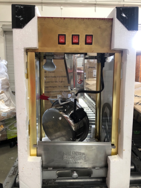 Photo 1 of ***PARTS ONLY*** Great Northern Popcorn Red Matinee Movie Theater Style 8 oz. Ounce Antique Popcorn Machine 13.6 x 14.4 x 22.8 inches

