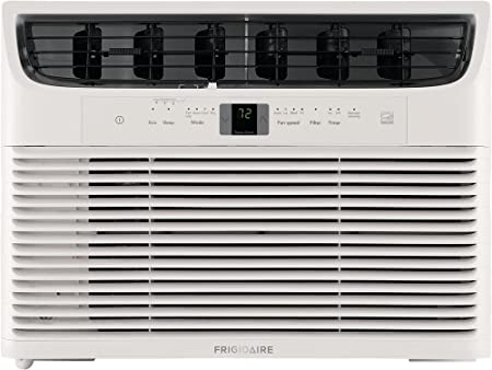 Photo 1 of Frigidaire Window-Mounted Room Air Conditioner, 15,100 BTU, in White 25.37 x 23.63 x 17.85 inches

