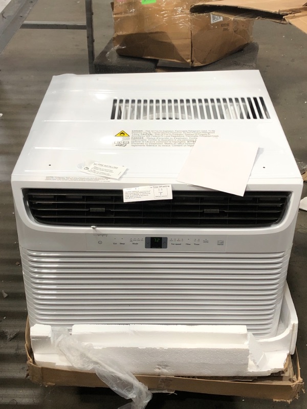 Photo 1 of Frigidaire Window-Mounted Room Air Conditioner, 15,100 BTU, in White 25.37 x 23.63 x 17.85 inches

