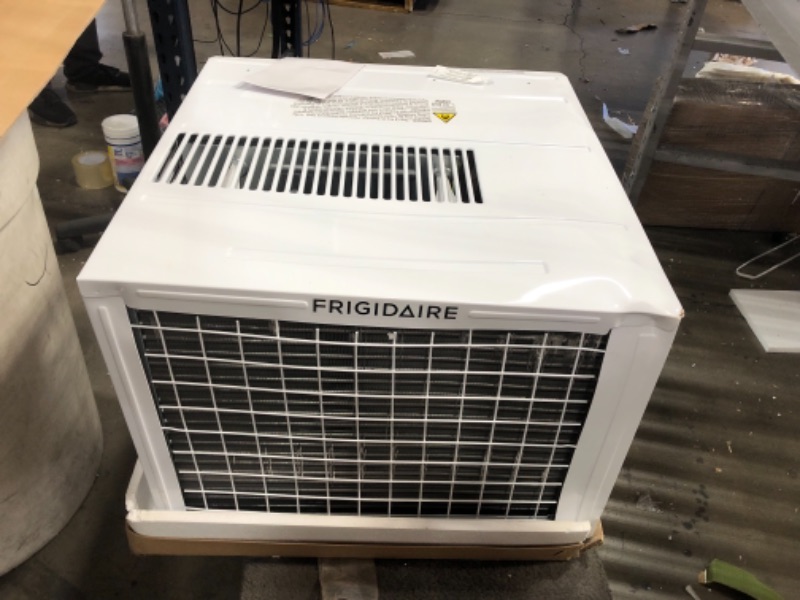 Photo 5 of Frigidaire Window-Mounted Room Air Conditioner, 15,100 BTU, in White 25.37 x 23.63 x 17.85 inches

