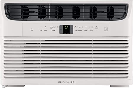 Photo 1 of  Frigidaire - Energy Star 350 sq ft Window-Mounted Mini-Compact Air Conditioner - White 16 x 13.19 x 12.06 inches

