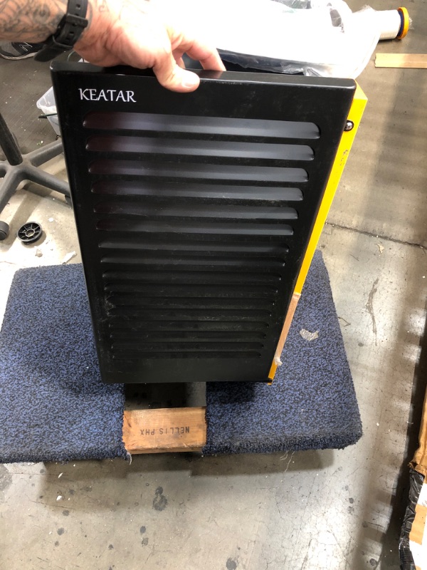 Photo 6 of Keatar 140 Pints Commercial Dehumidifier for Large Room,Home,Basements, industrial warehouses, workshop,library or construction sites with Continuous Drain Hose and Water Reservoir
