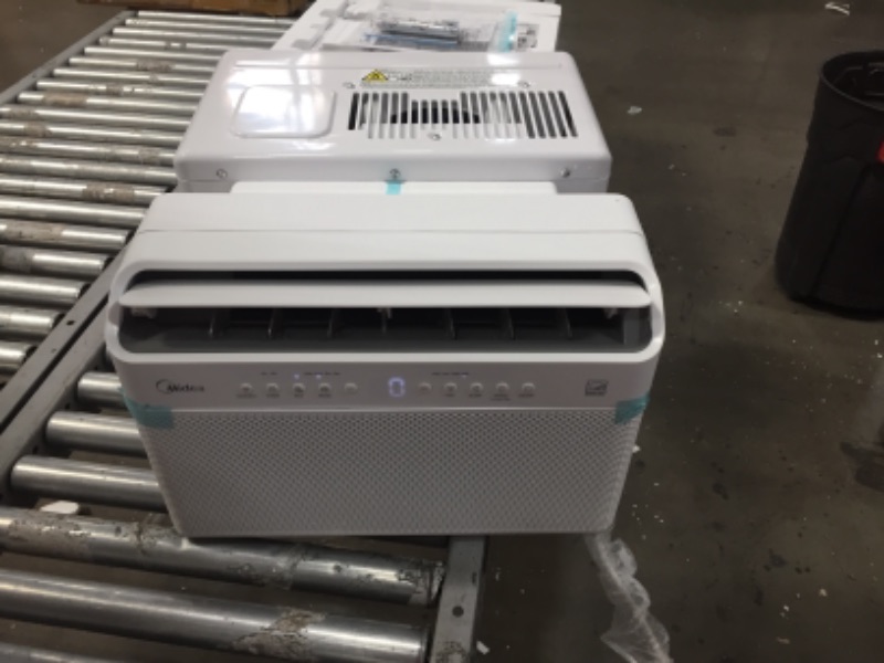 Photo 3 of ***PARTS ONLY*** Midea 8,000 BTU U-Shaped Inverter Window Air Conditioner WiFi, 9X Quieter, Over 35% Energy Savings ENERGY STAR MOST EFFICIENT