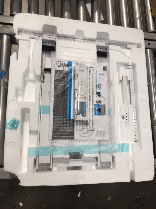 Photo 6 of ***PARTS ONLY*** Midea 8,000 BTU U-Shaped Inverter Window Air Conditioner WiFi, 9X Quieter, Over 35% Energy Savings ENERGY STAR MOST EFFICIENT