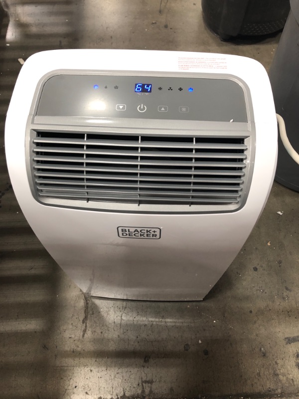 Photo 2 of BLACK+DECKER BPT05WTBA Portable Air Conditioner 5 000 BTU SACC/CEC (8 500 BTU ASHRAE) White
