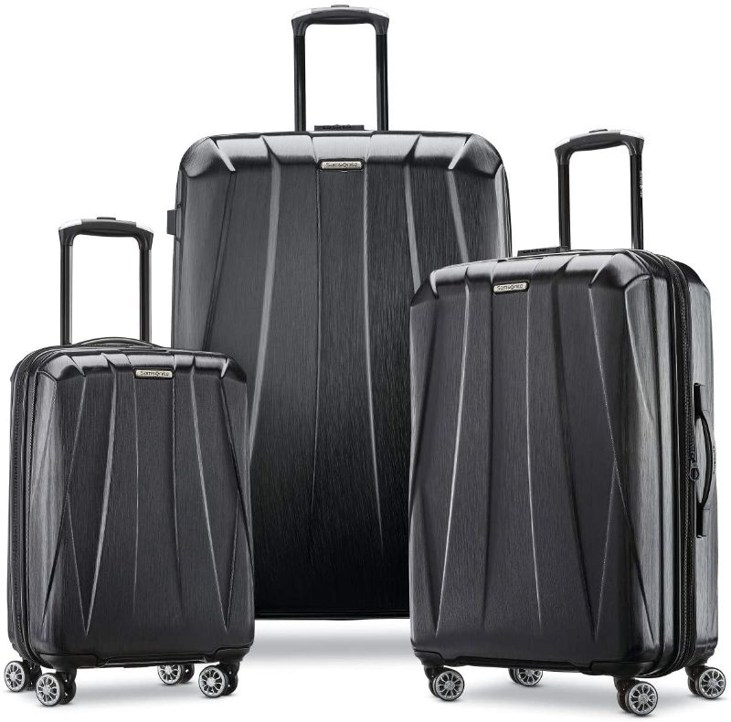 Photo 1 of ***PARTS ONLY***
Samsonite Centric 2 Hardside Expandable Luggage with Spinner Wheels, Black, 3-Piece Set (20/24/28)
