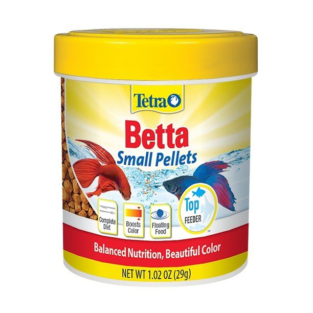 Photo 1 of  Tetra BettaMin Small Floating Fish Food Pellets, 1.02 oz
