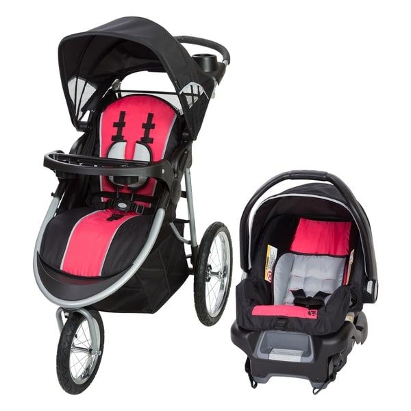 Photo 1 of Baby Trend Pathway Travel System Stroller Optic Pink
