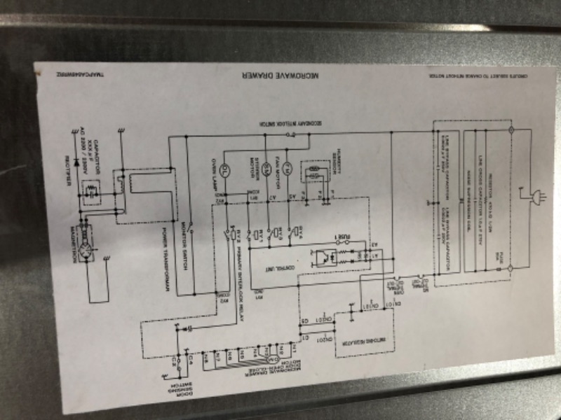 Photo 8 of (DAMAGE/DOES NOT FUNCTION)SMD2470ASY Sharp 24" Microwave Drawer Oven with Hidden Control Panel - Stainless Steel