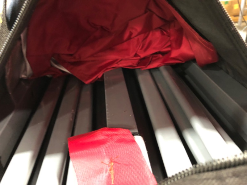 Photo 1 of (DAMAGED)10x10 Ft Outdoor Pop Up Canopy Tent with 4 Removable Side Walls Instant Gazebos Shelters Red
