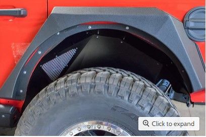 Photo 1 of 2018-22 JEEP JL REAR INNER FENDERS | BLACK OR RAW
*This price is for a pair (Left & Right) of inner fenders

